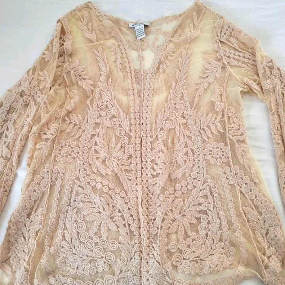 Woman lace blazer